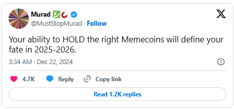 Murad on X